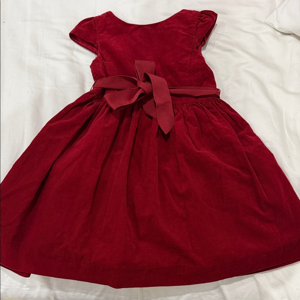 Polo by Ralph Lauren Elegant Red Kids Dress girls toddler 2